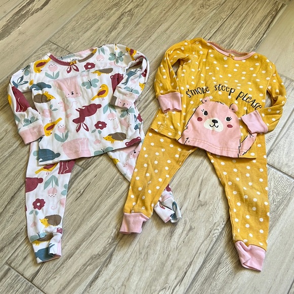 Carter's Other - • Carter’s campfire themed pajama bundle (2 sets), 18 mos. •